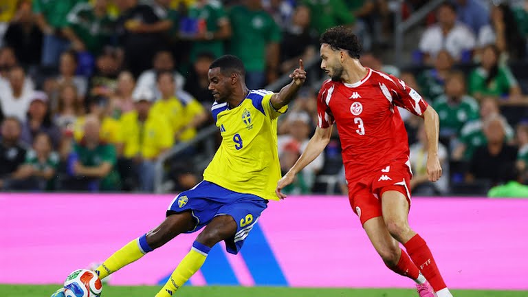 Ảnh bài viết TRỰC TIẾP Thụy Điển 2-0 Tunisia (H1): Isak nhân đôi cách biệt
