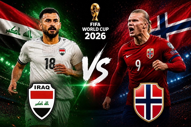 Ảnh bài viết Soi trận Iraq vs Na Uy: Chờ màn phô diễn của Haaland