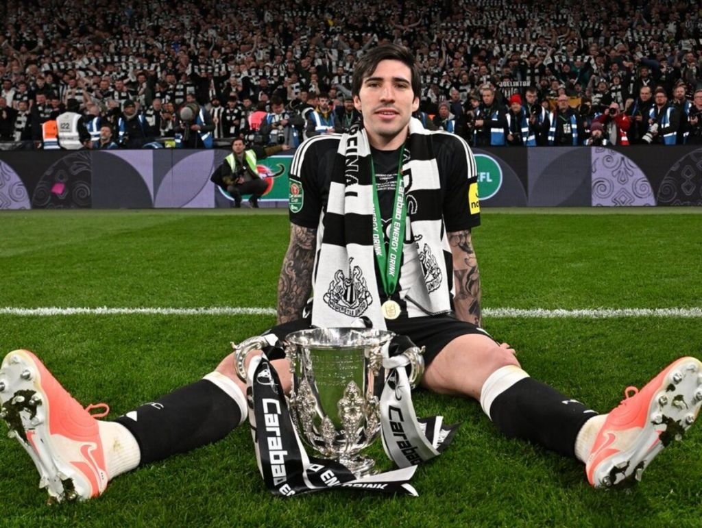 Sandro Tonali góp công lớn giúp Newcastle vô địch Carabao Cup.