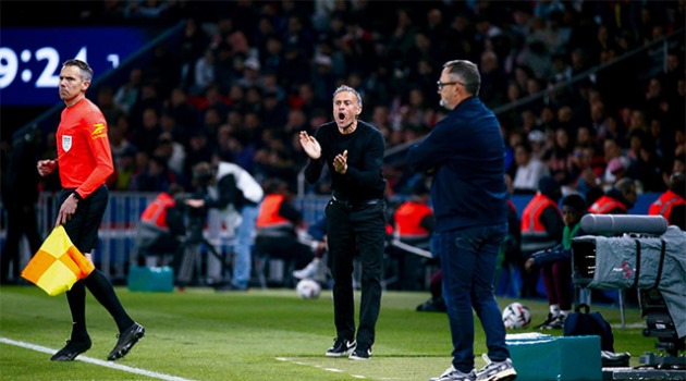 Ảnh bài viết Luis Enrique chúc mừng Nice cắt đứt mạch bất bại của PSG