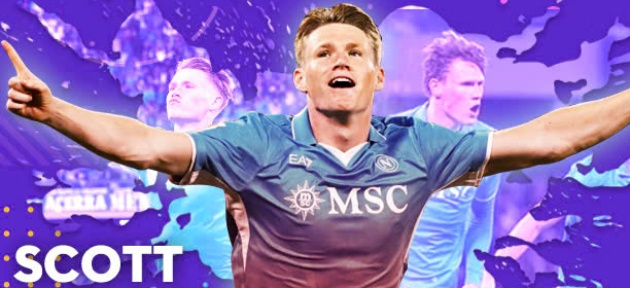 Ảnh bài viết McTominay chọn biệt danh ưa thích ở Napoli