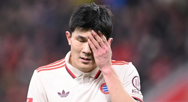 Ảnh bài viết Kim Min-jae nén đau thi đấu cho Bayern