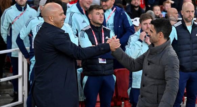 Ảnh bài viết Mikel Arteta dành lời khen cho Arne Slot