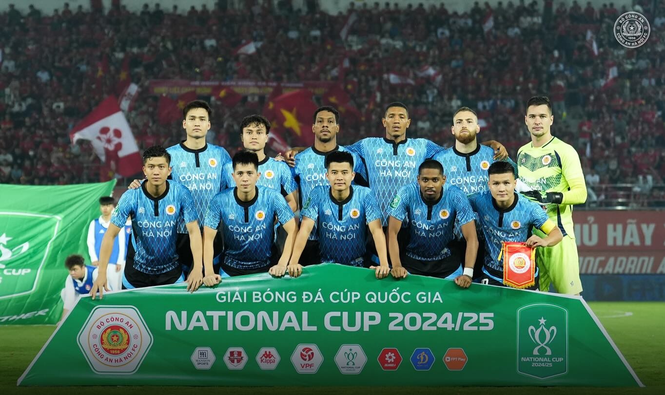 CAHN vẫn đang nuôi tham vọng chinh phục danh hiệu Cúp Quốc gia. Ảnh: CAHN FC.