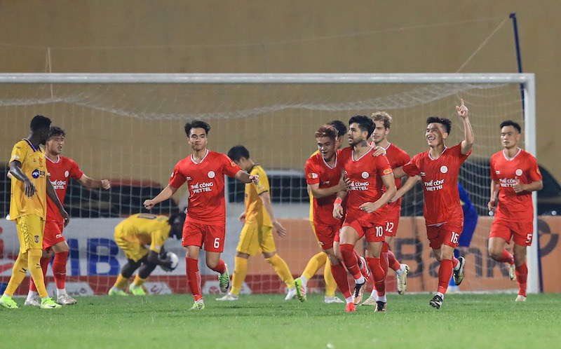 Viettel giành chiến thắng tối thiểu. Ảnh: Báo Lao Động.