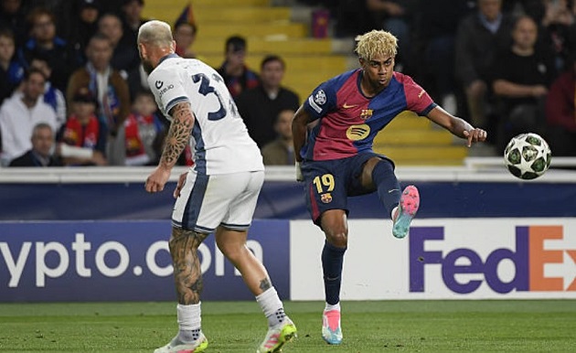 Yamal chơi tuyệt hay ở trận lượt đi.