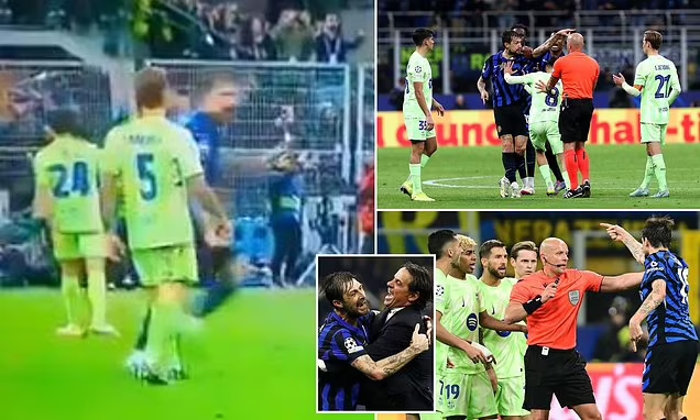 Hành động của Inigo Martinez khiến căng thẳng diễn ra sau đó.