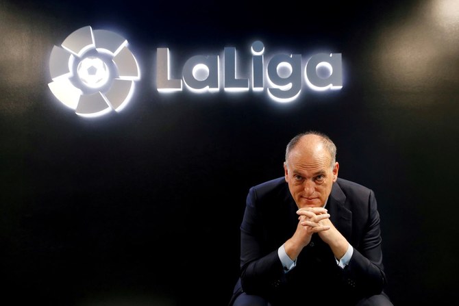 Tebas luôn thể hiện sự quyết tâm bảo vệ lợi ích của La Liga.